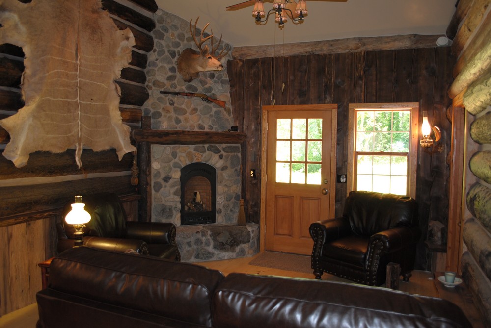 Log Home Restoration Photo